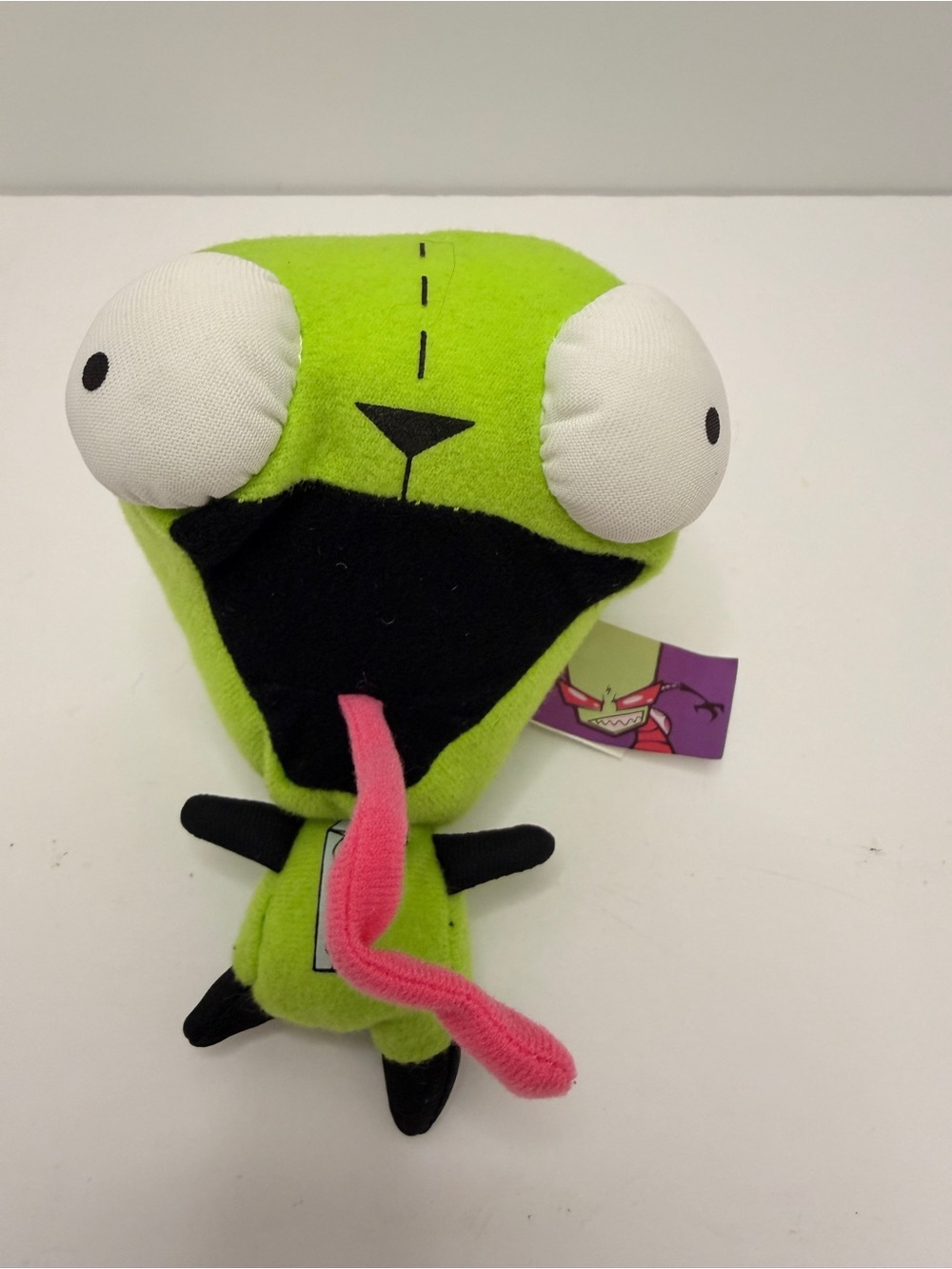 Invader Zim GIR Plush 6” Nickelodeon 2008 Green Dog Disguise Stuffed Figure